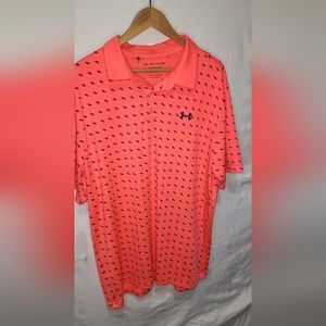 Under Armour the playoff polo. In great condition.